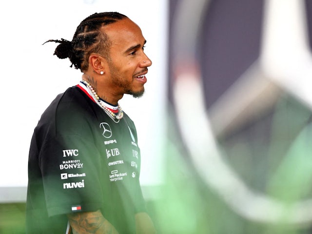 Lewis Hamilton at the Canadian GP on June 15, 2023