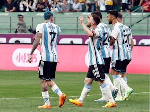 Lionel Messi scores fastest career goal as Argentina beat Australia