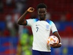 Gareth Southgate delighted for "exceptional" Bukayo Saka after first hat-trick