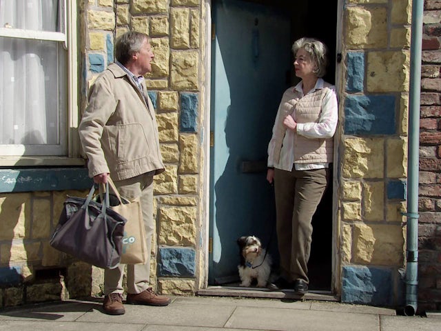 Roy, Freddie and Evelyn on Coronation Street on June 23, 2023