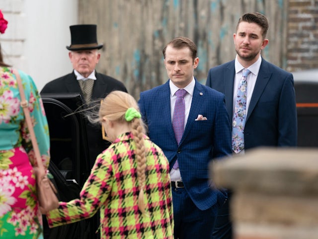 Ben and Callum on EastEnders on June 27, 2023
