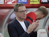 Austria coach Ralf Rangnick before the match on June 20, 2023