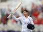 England batter Tammy Beaumont celebrates double-century against Australia on June 24, 2023.