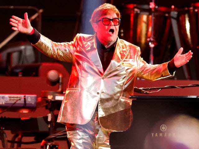 Sir Elton John discharged from hospital after fall at home in France