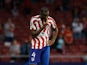 Geoffrey Kondogbia in action for Atletico Madrid on October 26, 2022