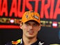 Max Verstappen at the Austrian GP on June 29, 2023