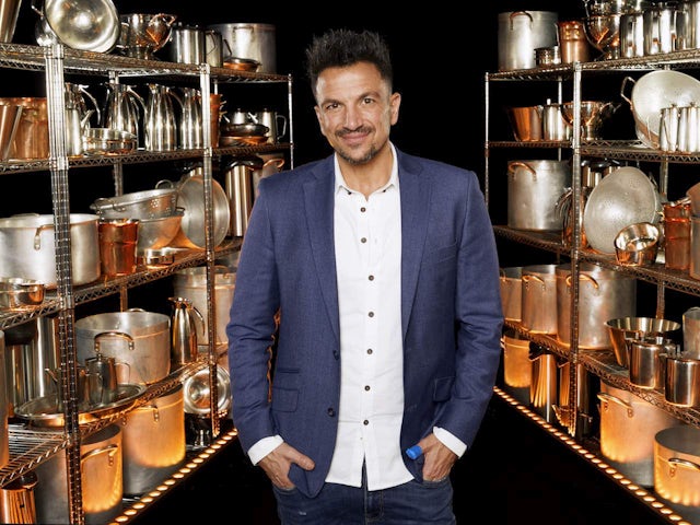 Peter Andre for Cooking With The Stars series three