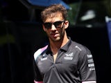 Pierre Gasly arrives at the Austrian GP on June 29, 2023