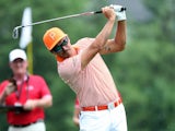 Rickie Fowler during final round of Rocket Mortgage Classic on July 2, 2023.