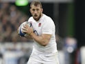 Chris Robshaw in action for England in March 2016