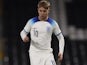 Emile Smith Rowe in action for England Under-21s on March 28, 2023