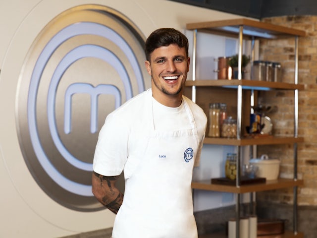 Luca Bish for Celebrity MasterChef series 18