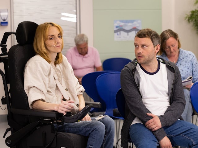 Paul and Shelly on Coronation Street on July 24, 2023
