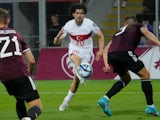 Turkey's Ferdi Kadioglu scores a goal on June 16, 2023