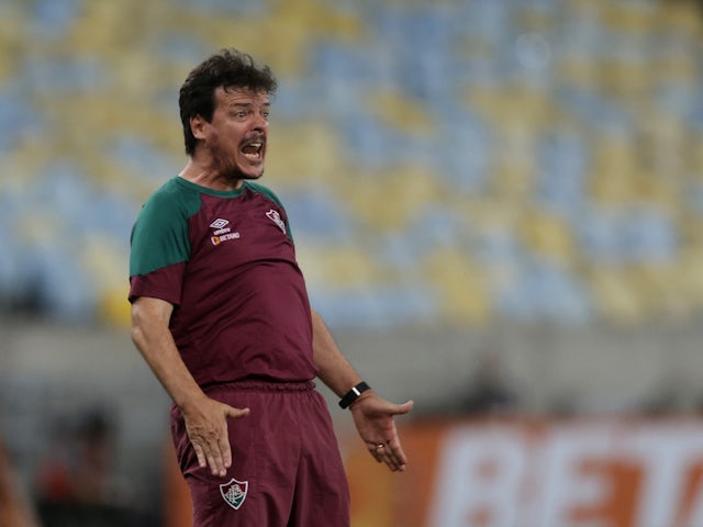 Fluminense coach Fernando Diniz reacts on July 9, 2023