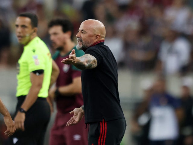 Flamengo coach Jorge Sampaoli on July 16, 2023