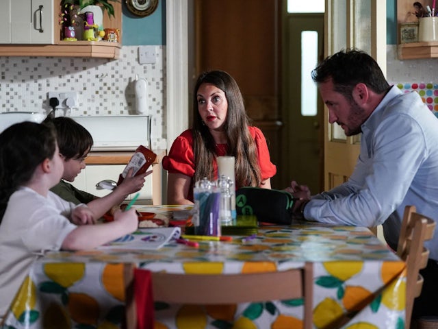 Stacey and Martin on EastEnders on July 24, 2023