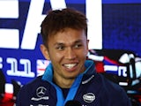 Alex Albon at the British GP on July 6, 2023
