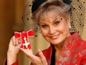 Angela Rippon pictured in December 2004