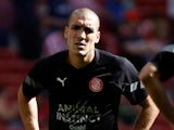 Oriol Romeu pictured for Girona in October 2022