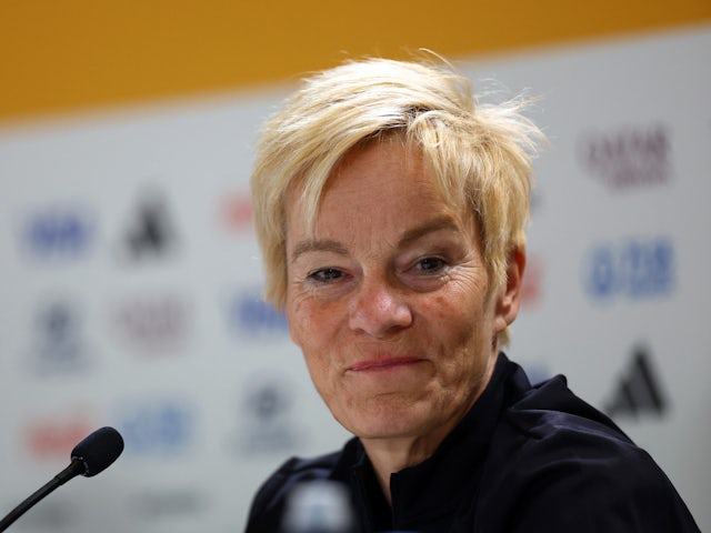 Republic of Ireland Women's manager Vera Pauw during the press conference on July 19, 2023