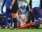 England Women's Keira Walsh receives medical attention after sustaining an injury on July 28, 2023