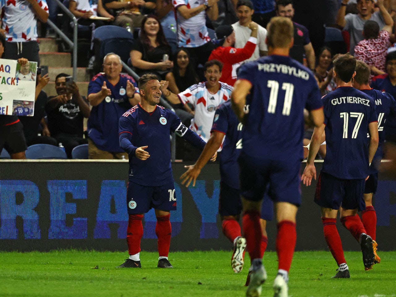 Starting XI, Revolution at Chicago Fire FC (September 23, 2023)