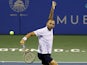 Dan Evans in action at the Citi Open on August 5, 2023