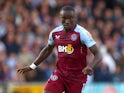 Aston Villa's Moussa Diaby in action on August 3, 2023