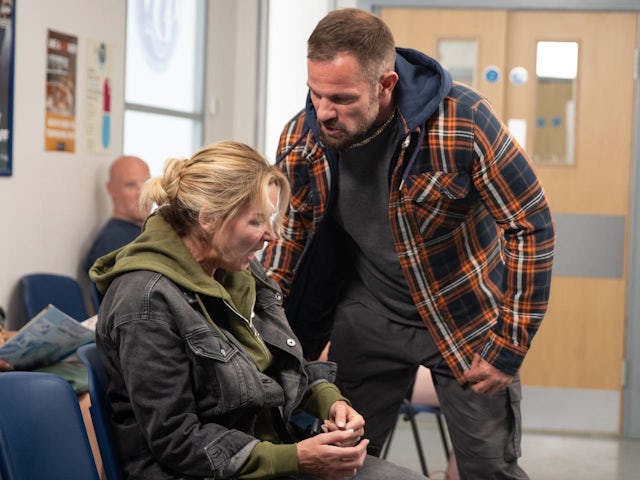 Cassie and Dean on Coronation Street on August 21, 2023