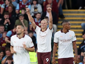 Haaland equals Drogba scoring record in Burnley victory