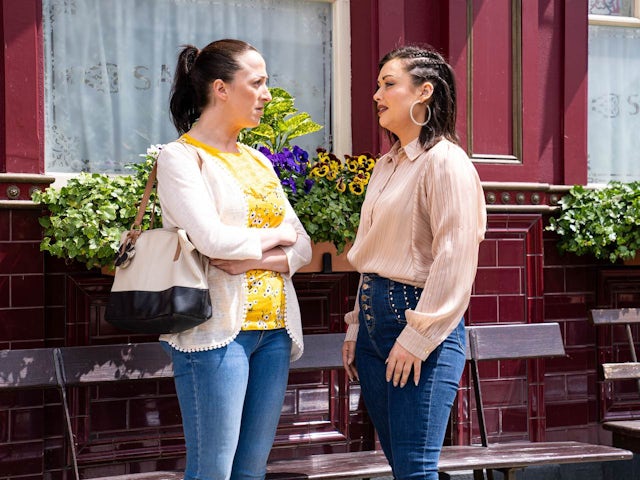 Sonia and Whitney on EastEnders on August 3, 2023