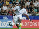 Johan Bakayoko in action for Belgium in June 2023