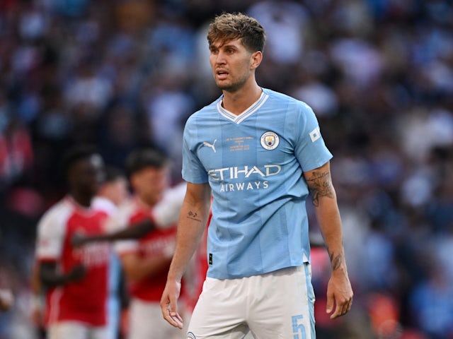 Manchester City's John Stones pictured on August 6, 2023