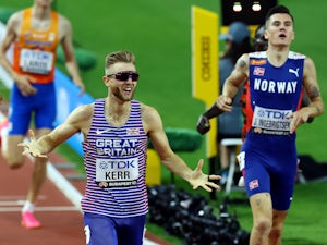 Kerr stuns Ingebrigtsen to win 1500m gold at Worlds