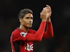 Raphael Varane missed Manchester United's EFL Cup clash 'due to illness'
