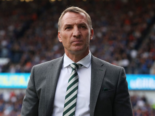 Celtic manager Brendan Rodgers pictured on September 3, 2023
