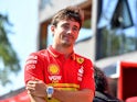 Charles Leclerc at the Italian on September 1, 2023