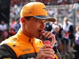 Lando Norris at the Dutch GP on August 26, 2023