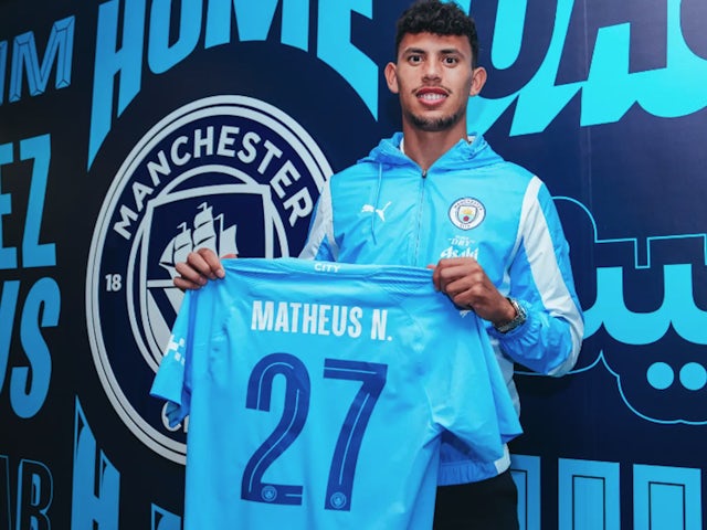 Matheus Nunes, do Manchester City, está fora da seleção portuguesa devido a lesão