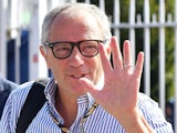 Stefano Domenicali at the Italian GP on August 31, 2023