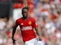 Aaron Wan-Bissaka in action for Manchester United in August 2023
