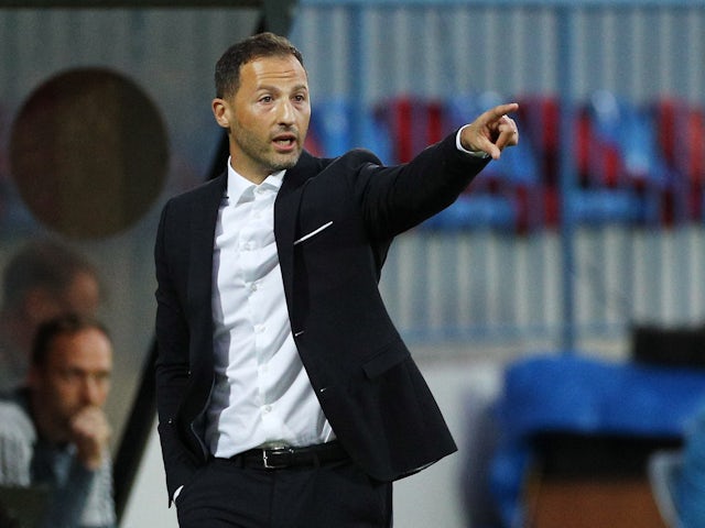 Belgium coach Domenico Tedesco on September 9, 2023