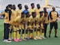 Ethiopia players pose for a team group photo before the match on September 8, 2023