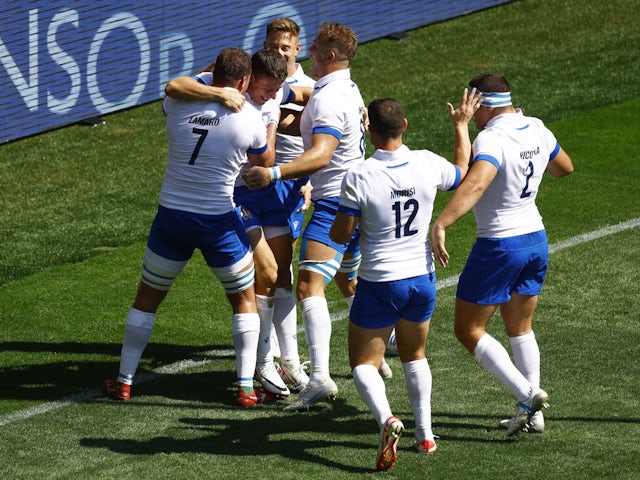 Seven-try Italy see off Namibia for bonus-point win