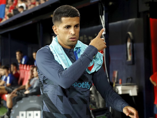 Barcelona 'planning talks with Man City over permanent Joao Cancelo deal'