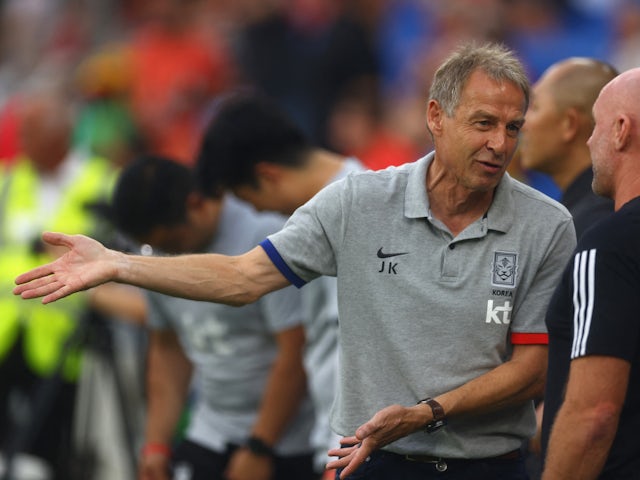 HLV Hàn Quốc Jurgen Klinsmann vào ngày 7 tháng 9 năm 2023