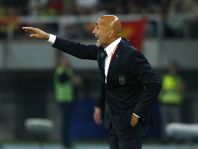 New Italy boss Spalletti reacts to 'suffering messy' North Macedonia draw
