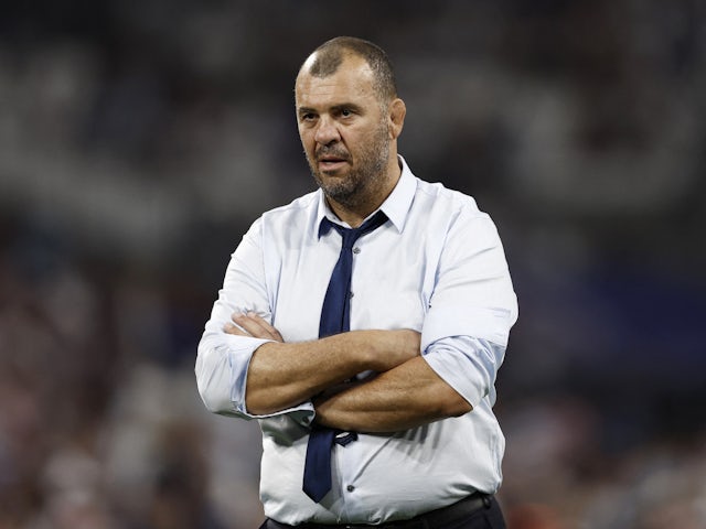 Argentina head coach Michael Cheika before the match on September 9, 2023
