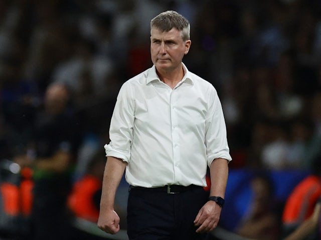 Republic of Ireland manager Stephen Kenny looks on on September 7, 2023